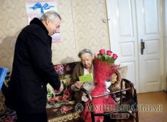 Старейшей жительнице Донецка сегодня исполнилось 106 лет