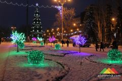 Новогодняя ёлка в Донецке